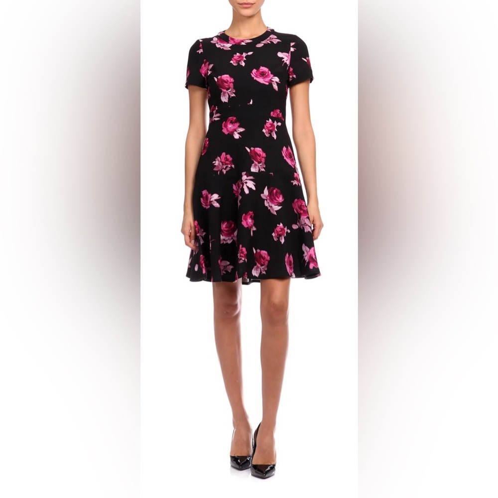 Kate Spade Encore Rose Crepe Dress. Perfect for Spring. Size L.